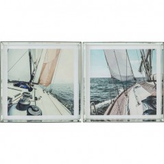 Picture Frame Sailing 80x80cm